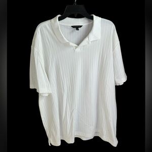 Banana Republic White Polo Shirt Lightweight Classic